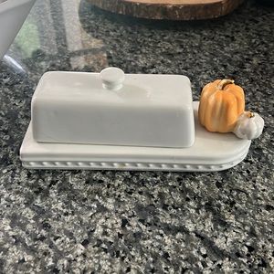 Nora Fleming retired butter dish. Great condition